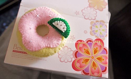 《Mei`s 花手札》超幸福之不織布甜甜圈~