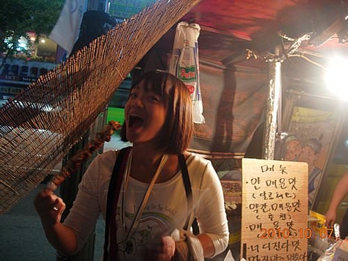 【韓國‧南韓首爾自由行】2010.10.7-11 第一天 ─ 桃園→仁川機場、新村高爺會館、新村梨大、少女時代代言雞料理/GOOBNE 炸雞