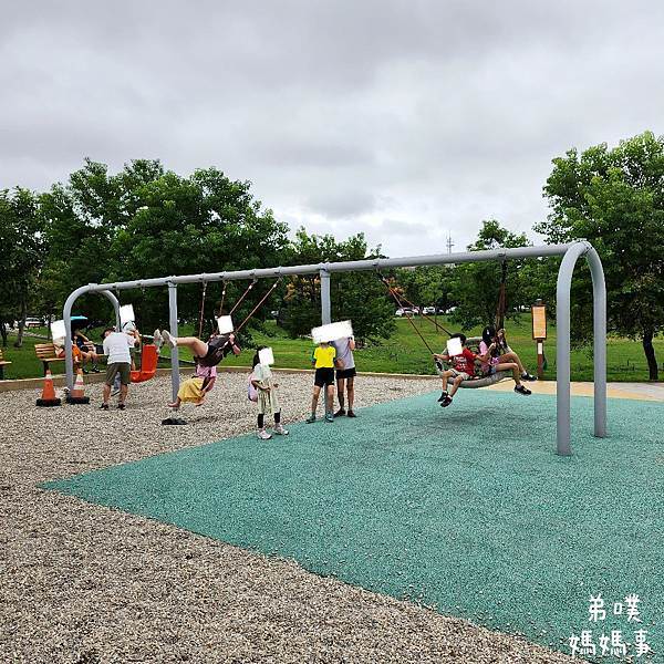 【新竹‧竹北】新竹縣AI軟體園區公園│大孩到小孩都適合的公園