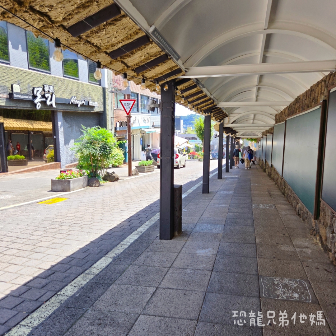 韓國‧濟州島│西歸浦市場旁，走訪韓國國民畫家李仲燮藝術街、李仲燮美術館(이중섭미술관)，伴手禮、選物店，眺望西歸浦港2025.08