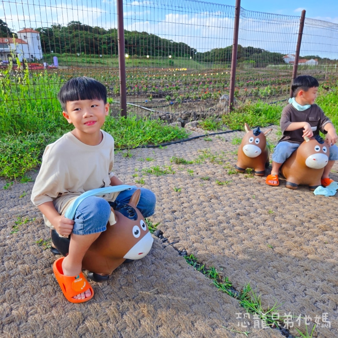 韓國‧濟州島│親子必玩 “ECOLAND 森林小火車樂園 “，夏日限定超刺激水槍大戰，園區好美好玩又好拍，大草皮上餵馬羊，限定表演秀!2025.8