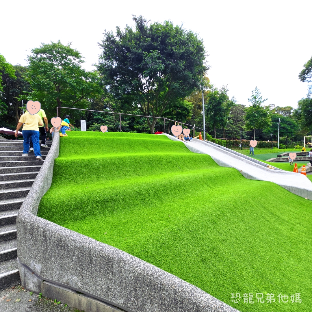 桃園親子景點｜大有梯田生態公園：全台首座梯田遊戲場！挑戰極限體能王攀爬網、松鼠滑索，玩到不想回家的旗艦級生態公園