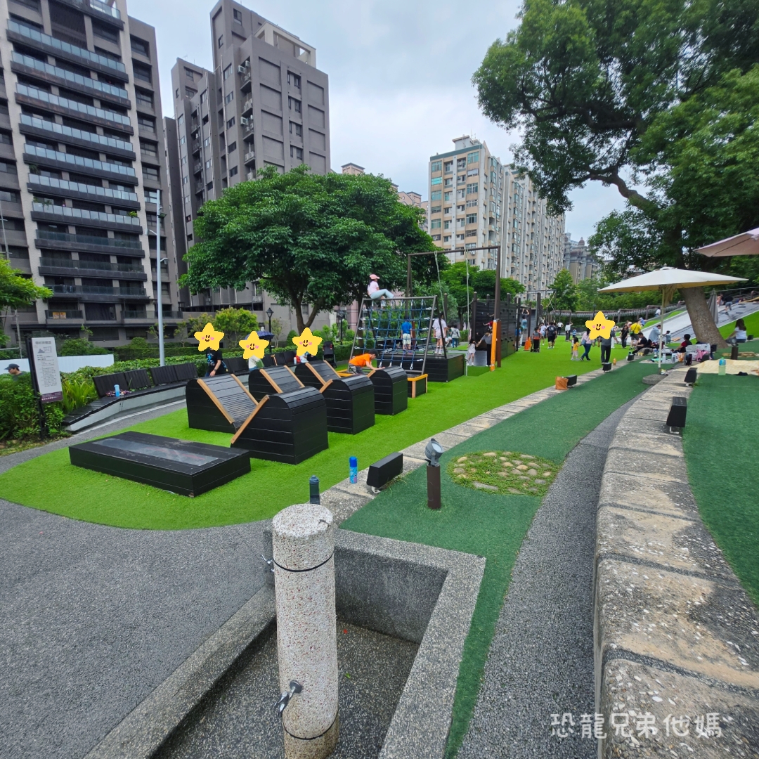 桃園親子景點｜大有梯田生態公園：全台首座梯田遊戲場！挑戰極限體能王攀爬網、松鼠滑索，玩到不想回家的旗艦級生態公園