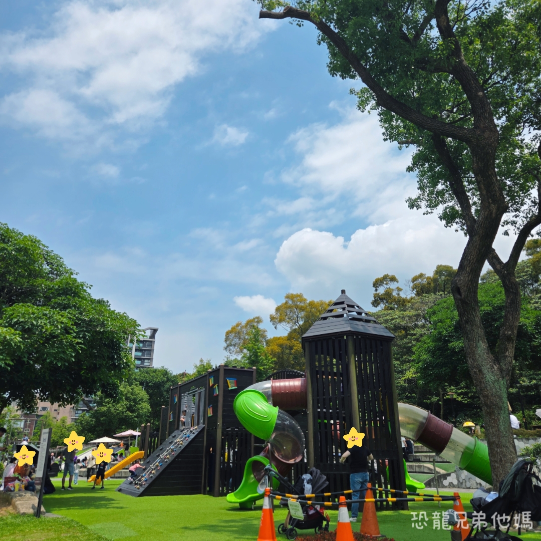 桃園親子景點｜大有梯田生態公園：全台首座梯田遊戲場！挑戰極限體能王攀爬網、松鼠滑索，玩到不想回家的旗艦級生態公園